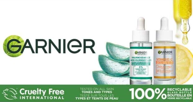 Essayez les nouveaux sérums Garnier