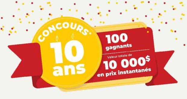 Gagnez 100 chèques cadeaux ECONOMAX de 100 $