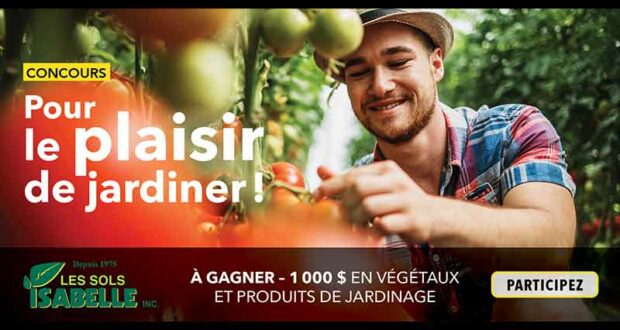 Gagnez 1000 $ pour l’achat de végétaux et de produits de jardinage