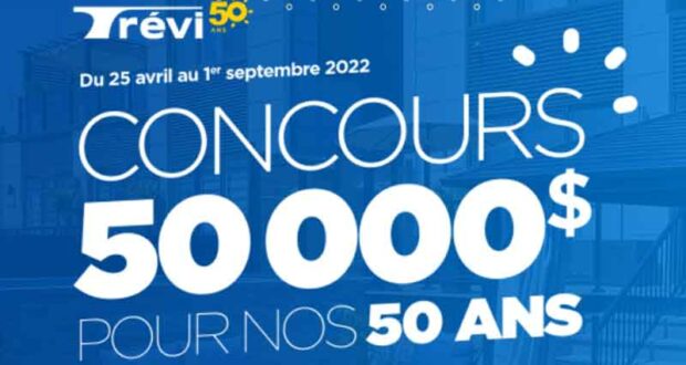 Gagnez Une carte-cadeau Trévi de 50 000 $