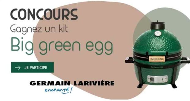 Gagnez un BBQ Big Green Egg Minimax Original (959 $)