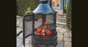 Gagnez un Braséro barbecue rond au bois