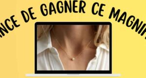 Gagnez un magnifique pendentif pour vous et une amie