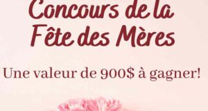 Gagnez un prix de 900 dollars