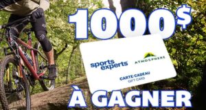 Gagnez une carte cadeau Sports Experts de 1000 $