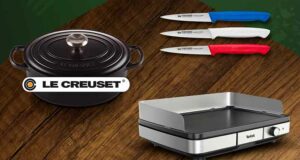 Gagnez une plancha - une cocotte Le Creuset et un coffret de couteaux