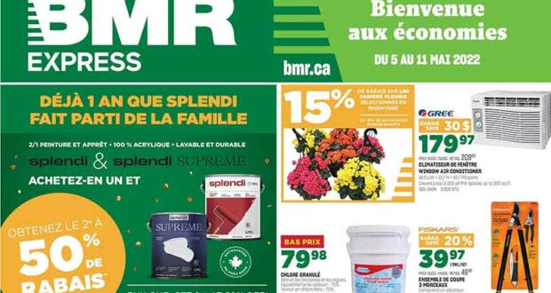 Circulaire BMR du 5 mai au 11 mai 2022