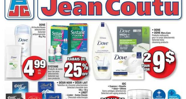 Circulaire Jean Coutu du 12 mai au 18 mai 2022