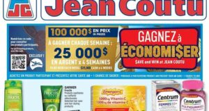 Circulaire Jean Coutu du 19 mai au 25 mai 2022