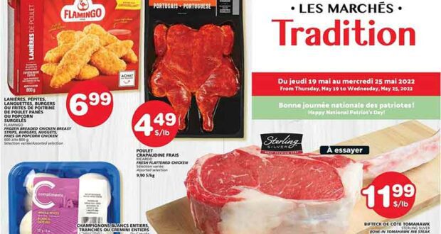 Circulaire Marchés Tradition du 19 mai au 25 mai 2022