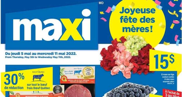 Circulaire Maxi du 5 mai au 11 mai 2022