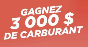 Gagnez 12 cartes cadeaux carburant de 3000 $ chacune