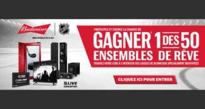 Gagnez 50 ensembles cadeaux de 3775 $ chacun
