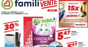 Circulaire Familiprix du 30 juin au 6 juillet 2022
