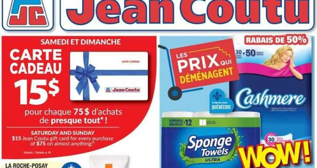 Circulaire Jean Coutu du 16 juin au 22 juin 2022