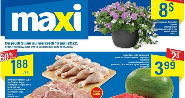 Circulaire Maxi du 9 juin au 15 juin 2022