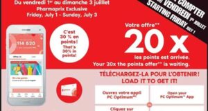 Circulaire Pharmaprix du 2 juillet au 8 juillet 2022