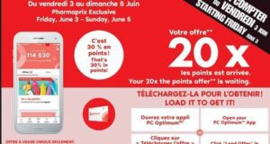 Circulaire Pharmaprix du 4 juin au 10 juin 2022