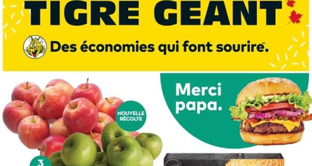 Circulaire Tigre Géant du 15 juin au 21 juin 2022