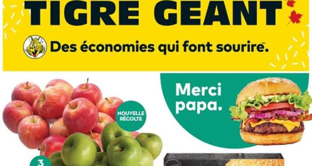 Circulaire Tigre Géant du 15 juin au 21 juin 2022