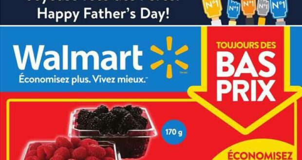 Circulaire Walmart du 16 juin au 22 juin 2022