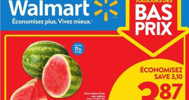 Circulaire Walmart du 30 juin au 6 juillet 2022