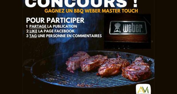 Gagnez Un BBQ Weber Master-Touch 22