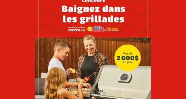 Gagnez un barbecue Napoleon XT 425 et 200 $ chez Métro