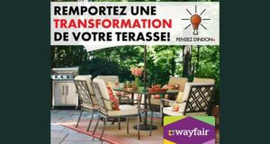 Gagnez une carte-cadeau Wayfair de 2500 $