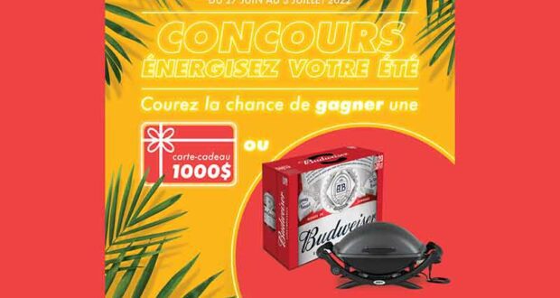 Gagnez une carte-cadeau de 1000 $ Ou un BBQ