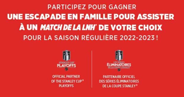 Gagnez une escapade en famille (Valeur de 7000 $)