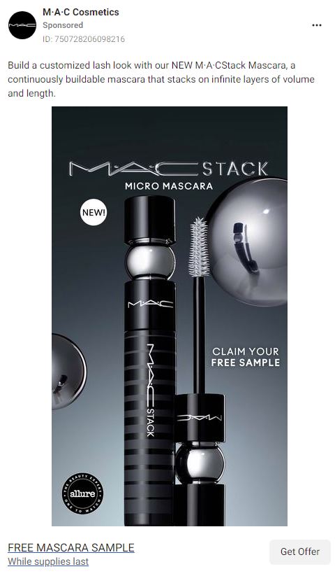 Mascara M·A·C Stack