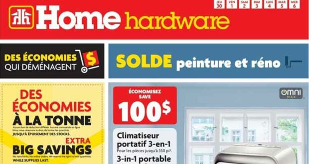 Circulaire Home Hardware du 30 juin au 6 juillet 2022