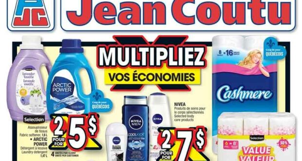 Circulaire Jean Coutu du 7 juillet au 13 juillet 2022