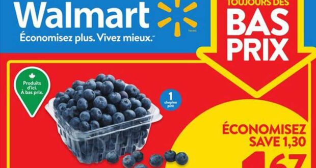 Circulaire Walmart du 28 juillet au 3 août 2022