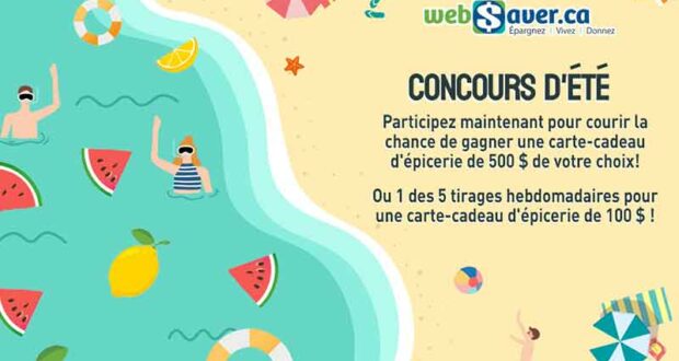 Gagnez Une carte-cadeau épicerie de 500 $