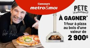 Gagnez un four à pizza Pete Authentique de 2900 $