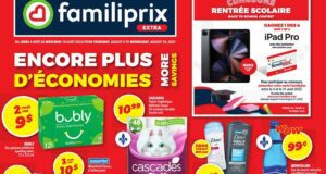 Circulaire Familiprix du 4 août au 10 août 2022