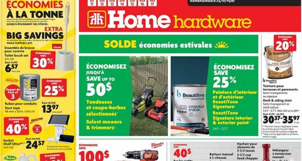 Circulaire Home Hardware du 11 août au 17 août 2022