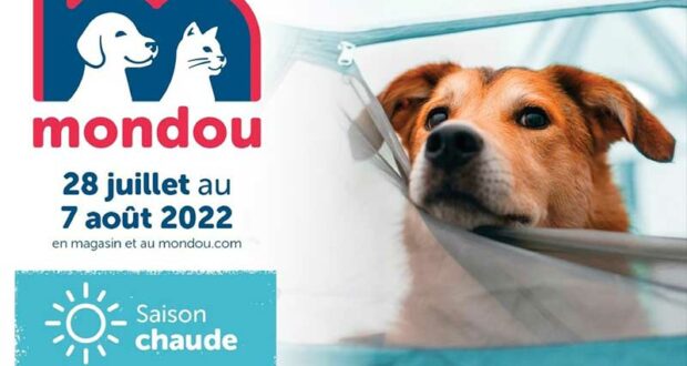 Circulaire Mondou du 28 juillet au 7 août 2022