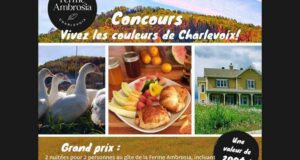 Gagnez 2 nuitées au gîte de La Ferme Ambrosia