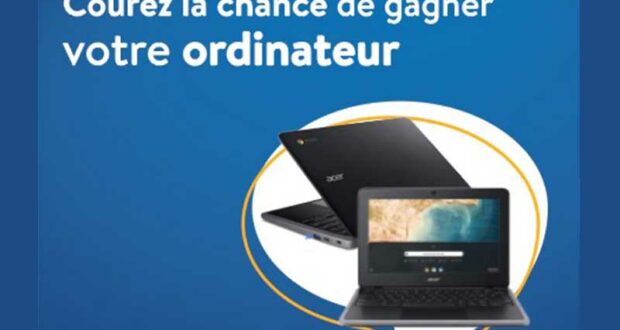 Gagnez 5 ordinateurs portables de 450 $ chacun