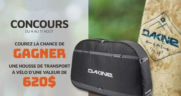 Gagnez une housse de transport à vélo DAKINE de 620 $