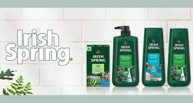 Testez des produits de soins pour le corps Irish Spring