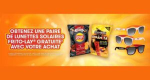 Une paire de lunettes de soleil Frito Lay gratuite