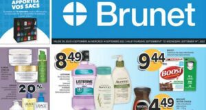 Brunet Circulaire du 8 septembre au 14 septembre 2022