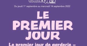 Circulaire Babies R Us du 1 septembre au 14 septembre 2022