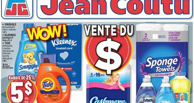 Circulaire Jean Coutu du 29 septembre au 5 octobre 2022