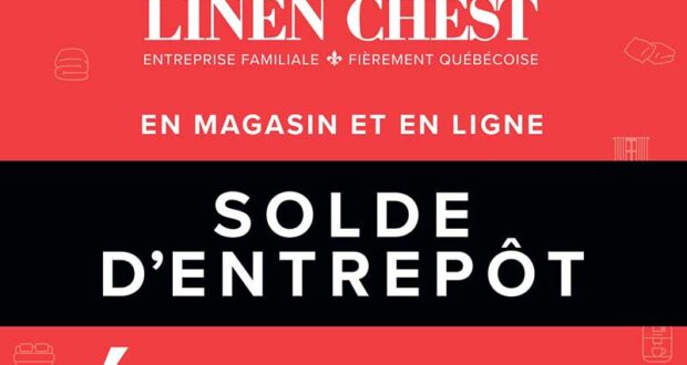 Circulaire Linen Chest du 21 septembre au 16 octobre 2022