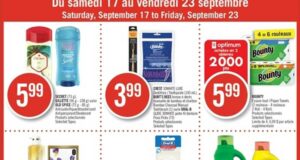 Circulaire Pharmaprix du 17 septrembre au 23 septembre 2022